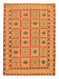 Tappeto Kelim - Orientale - 226 x 180 cm - rosso scuro
