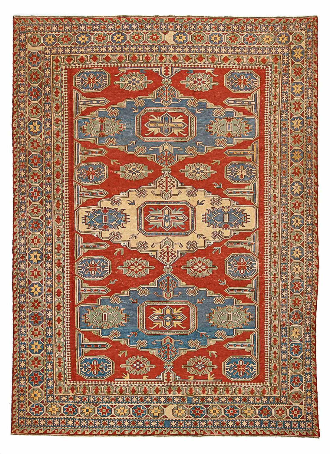 Tappeto Kelim - Orientale - 265 x 200 cm - rosso scuro