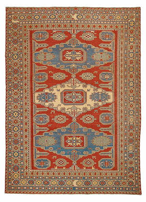 Tappeto Kelim - Orientale - 265 x 200 cm - rosso scuro
