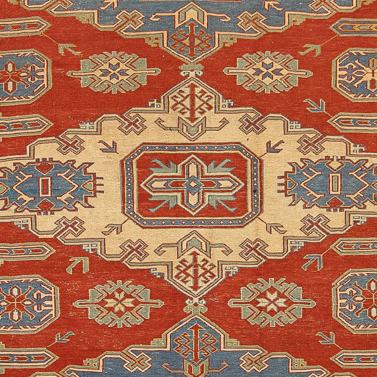 Tappeto Kelim - Orientale - 265 x 200 cm - rosso scuro