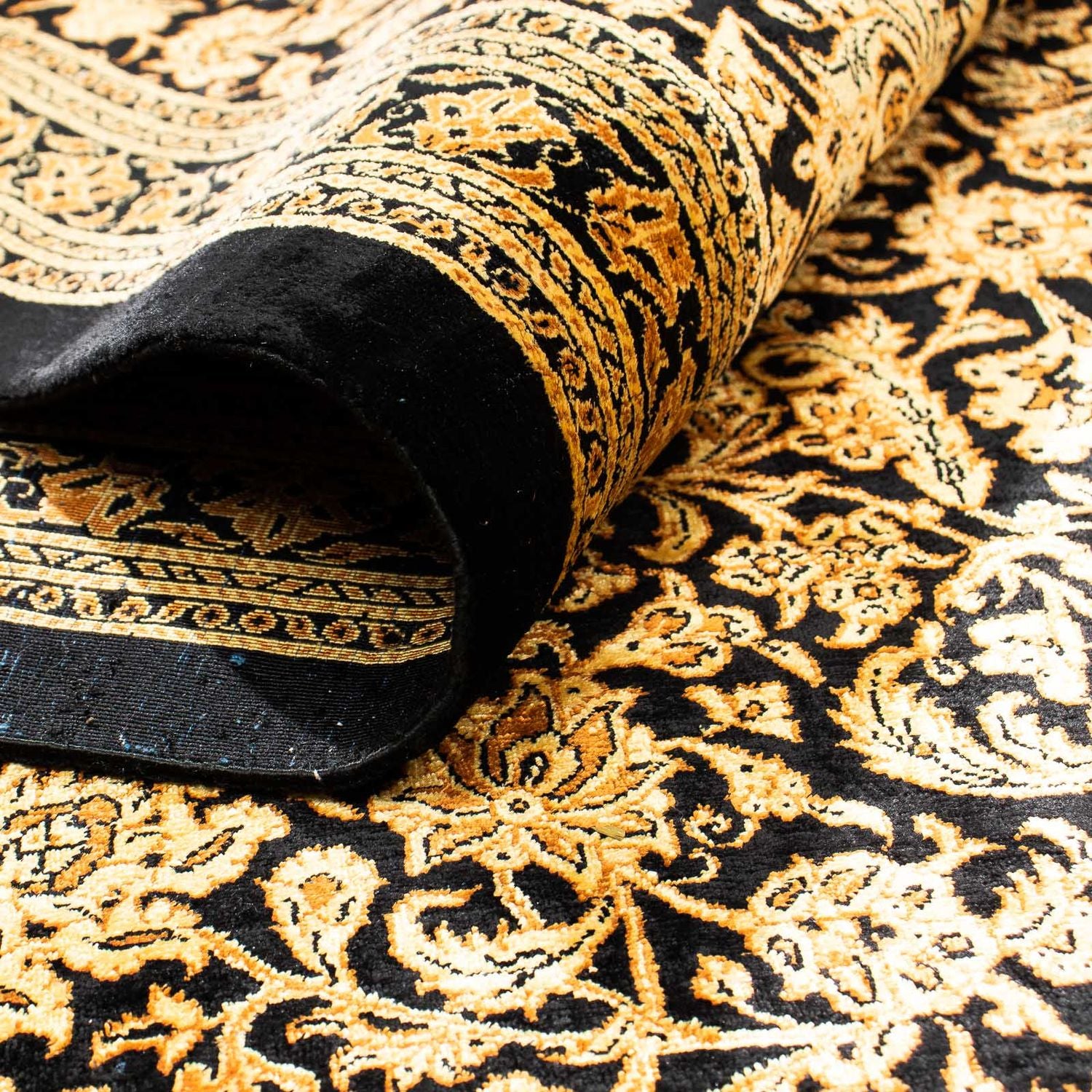 Tappeto Persero - Ghom - 295 x 193 cm - oro