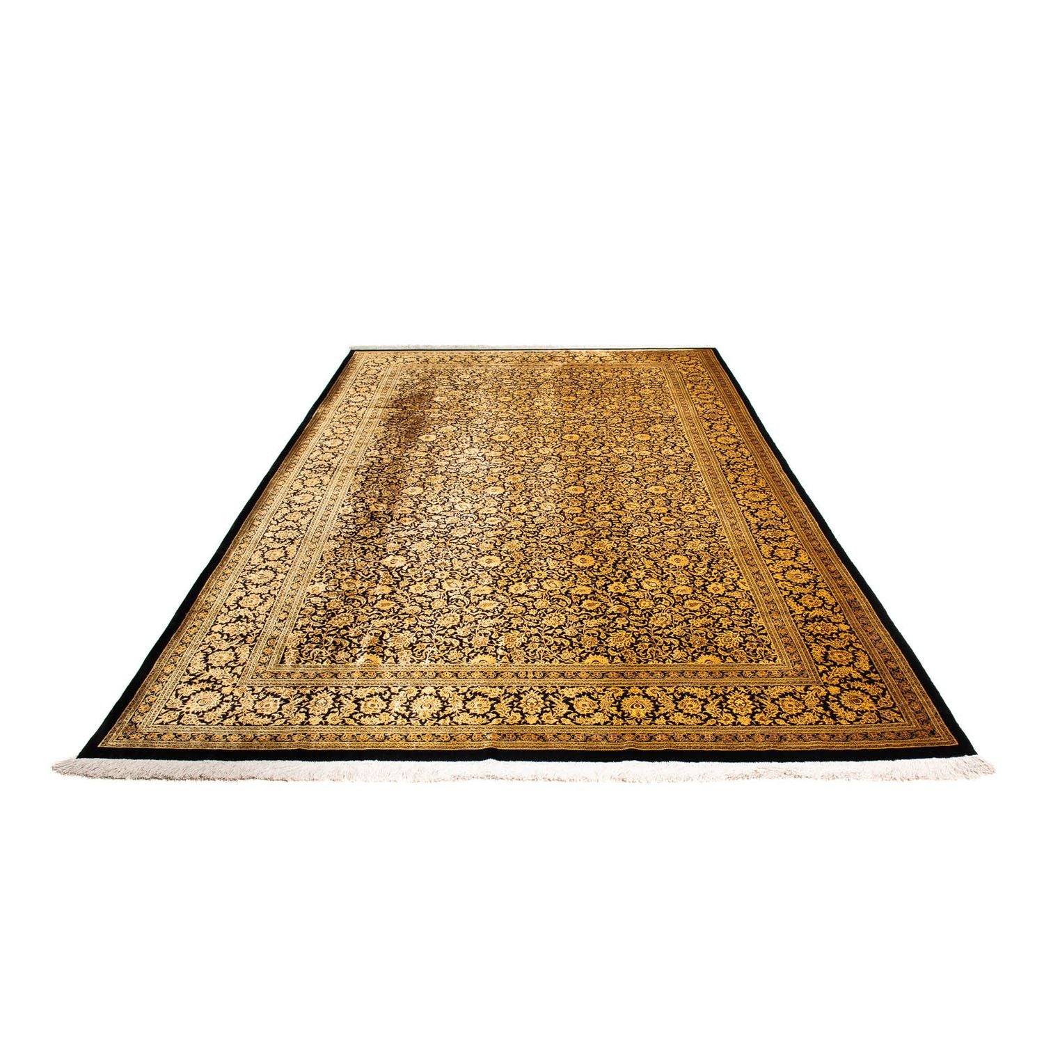 Tappeto Persero - Ghom - 295 x 193 cm - oro