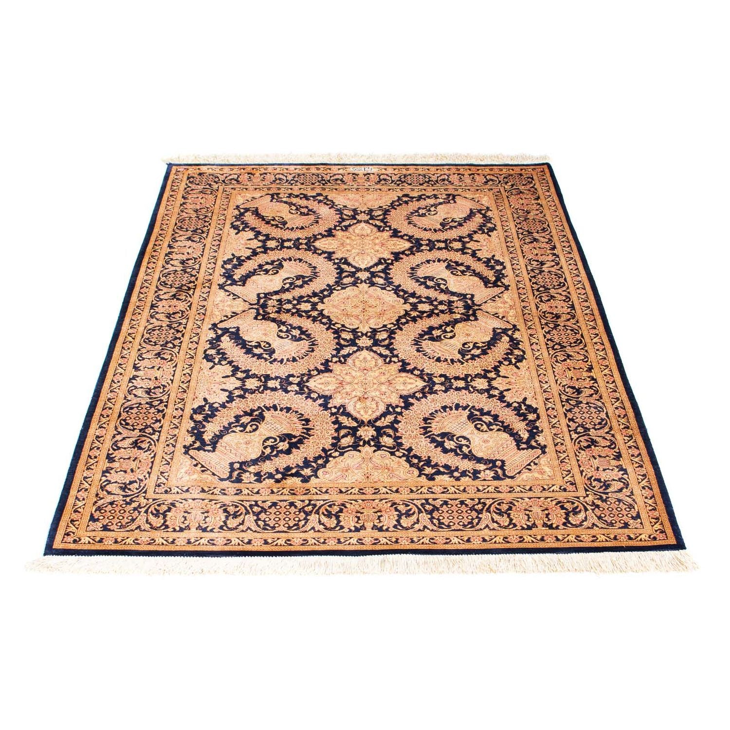 Tappeto Persero - Ghom - 149 x 102 cm - marrone chiaro