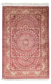 Tappeto Persero - Ghom - 151 x 100 cm - rosso scuro