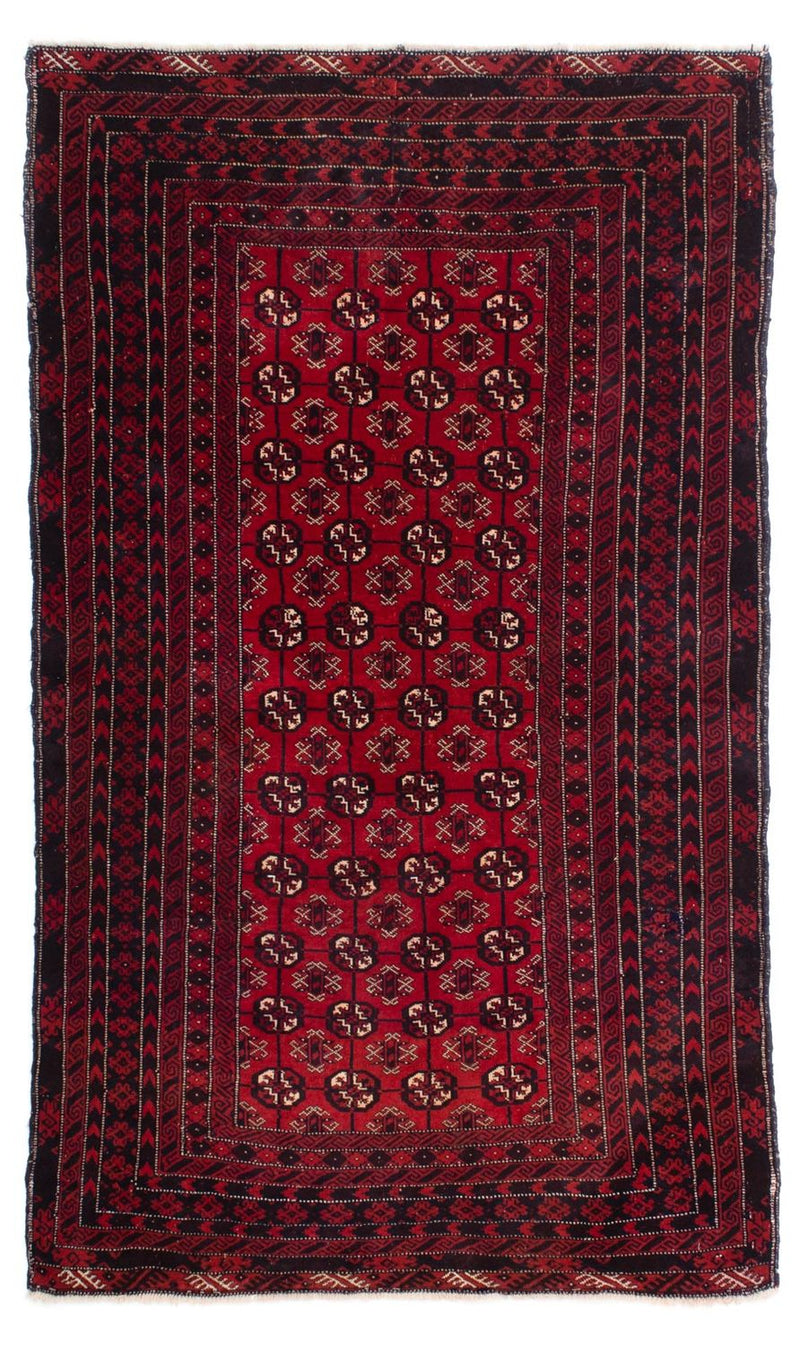 Tappeto Belutsch - 186 x 119 cm - rosso scuro
