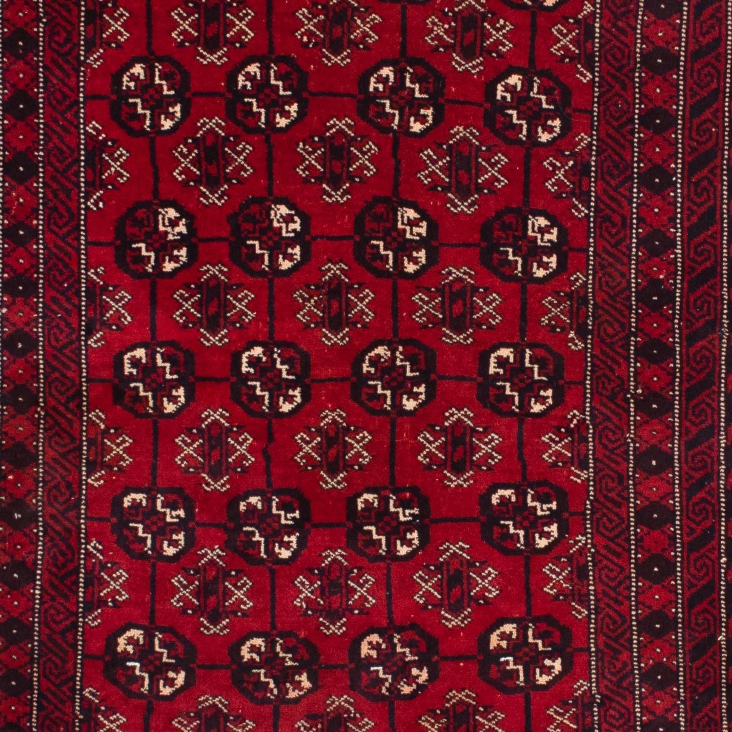 Tappeto Belutsch - 186 x 119 cm - rosso scuro