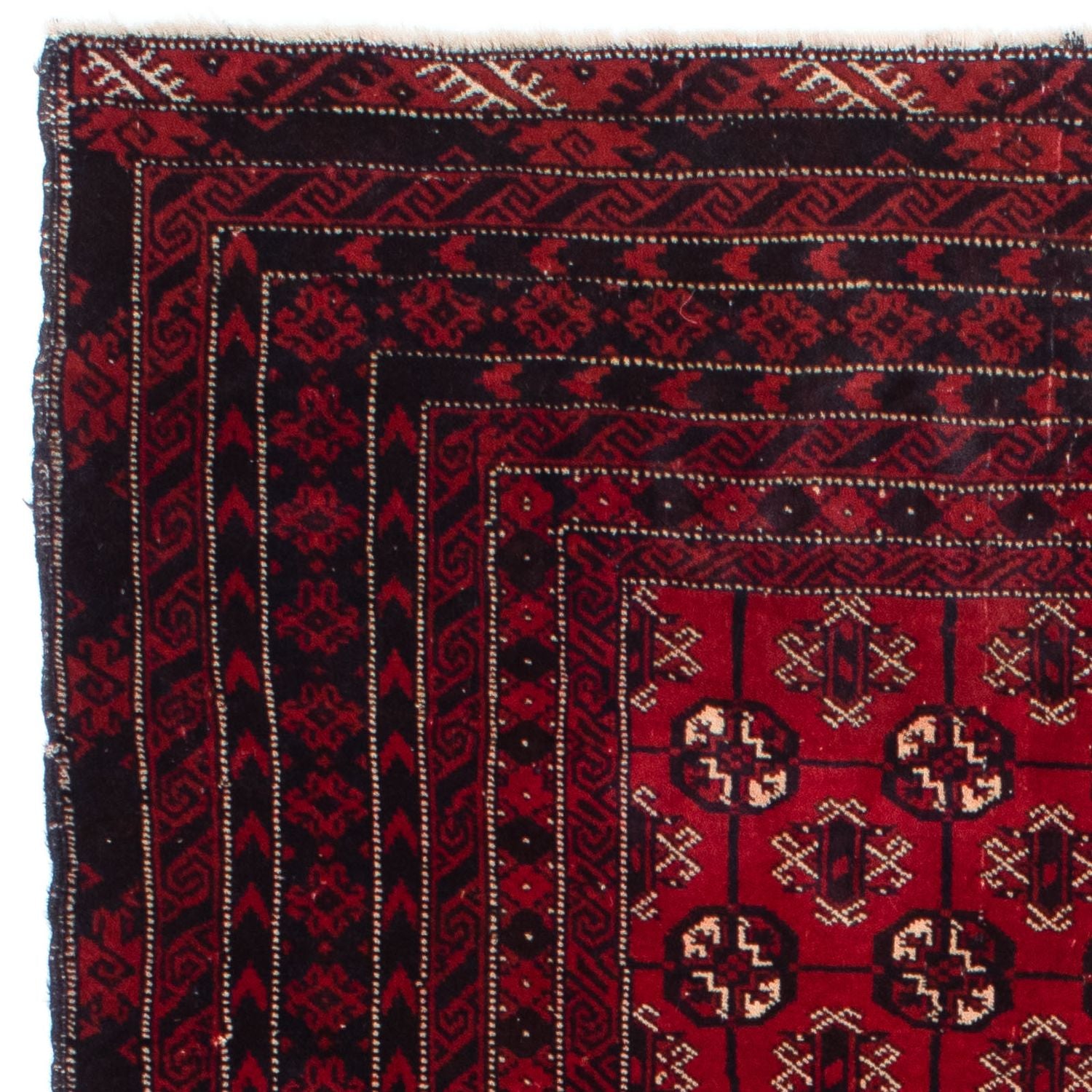 Tappeto Belutsch - 186 x 119 cm - rosso scuro