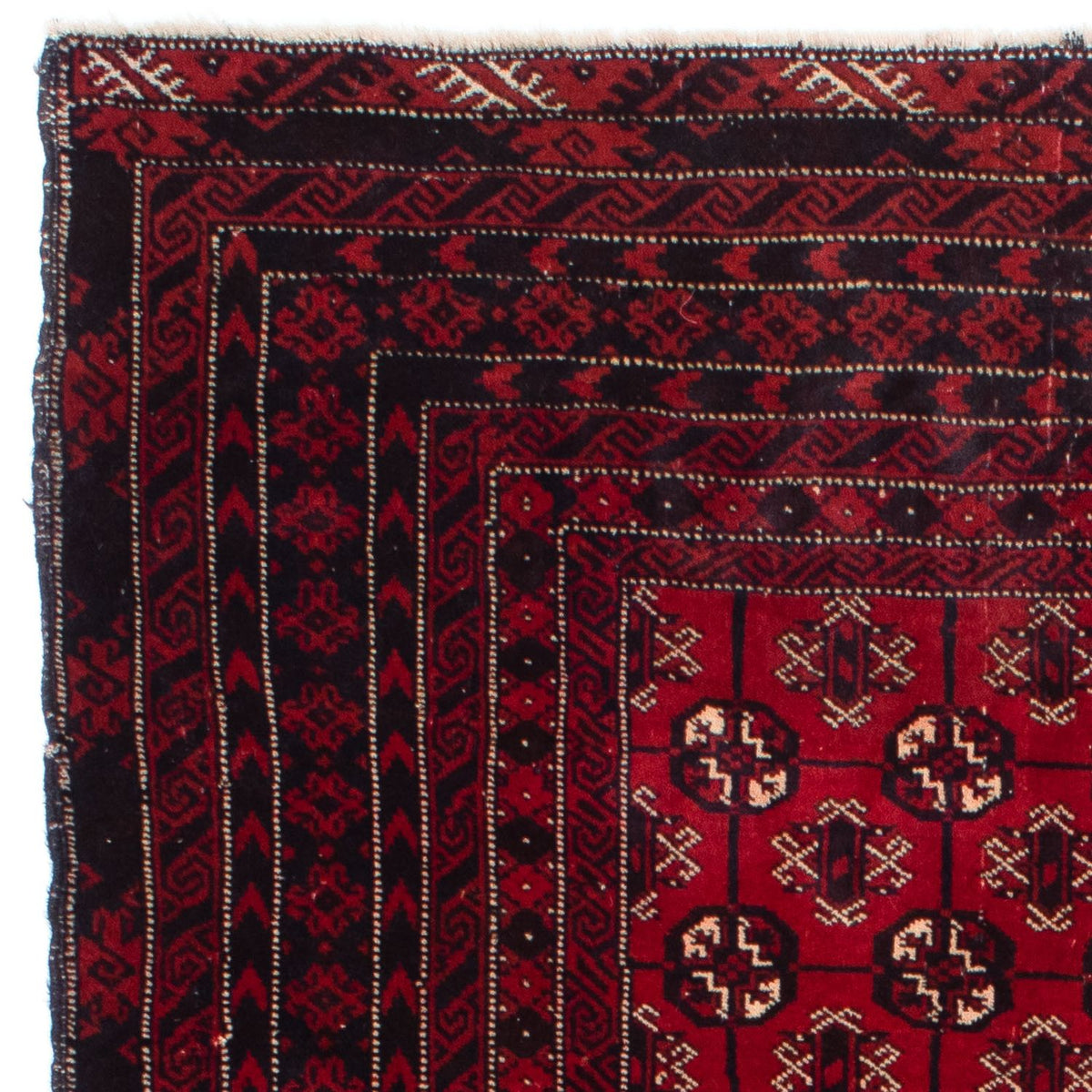 Tappeto Belutsch - 186 x 119 cm - rosso scuro