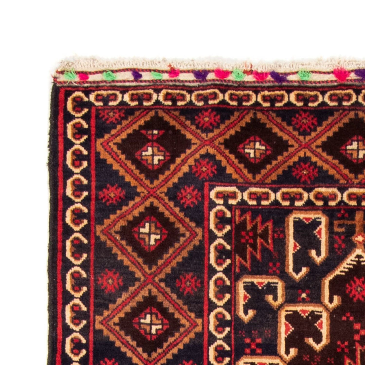 Tappeto corsia Tappeto Belutsch - 212 x 109 cm - ruggine