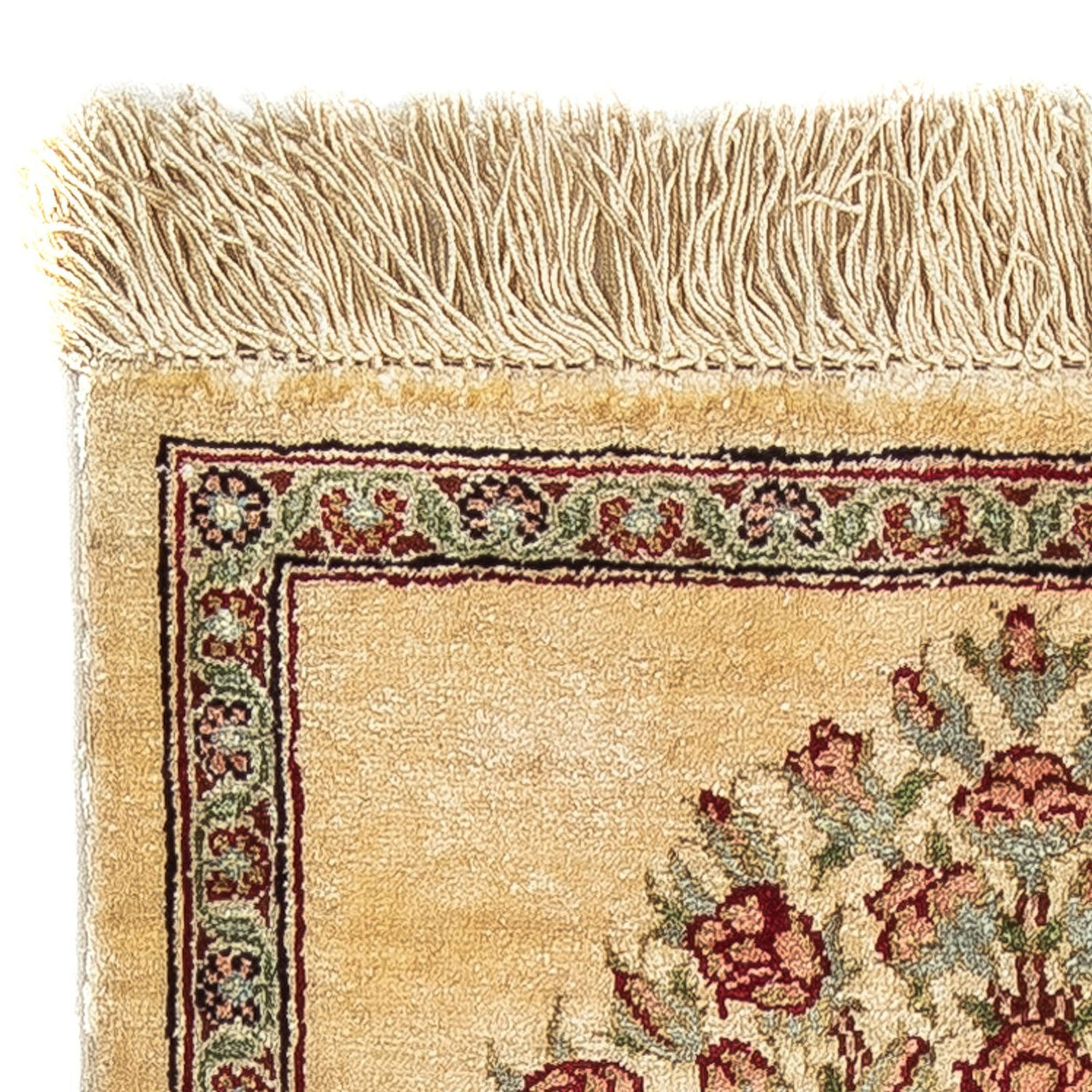 Qom seta Tappeto 41x31cm - Tappeto persiano