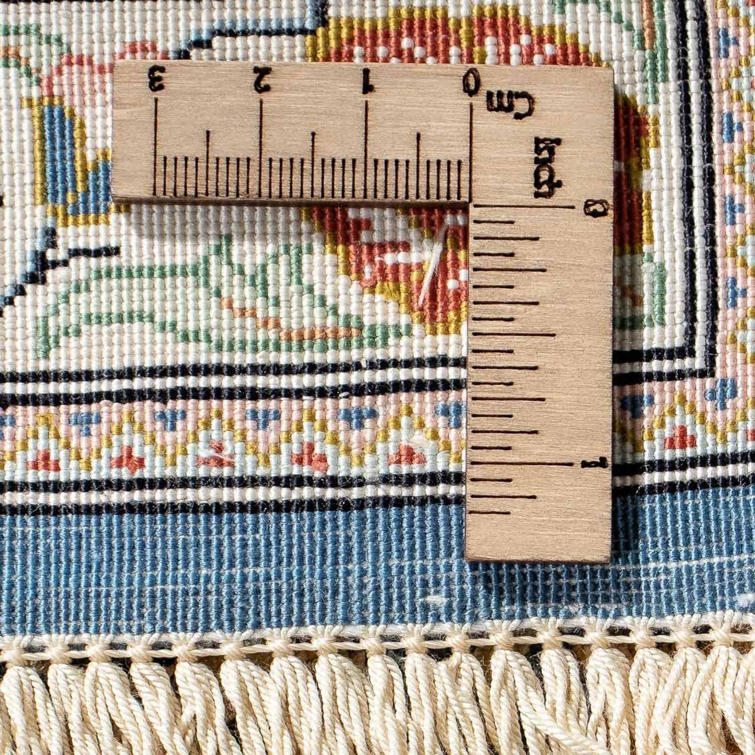 Tappeto Persero - Ghom - 83 x 58 cm - blu scuro