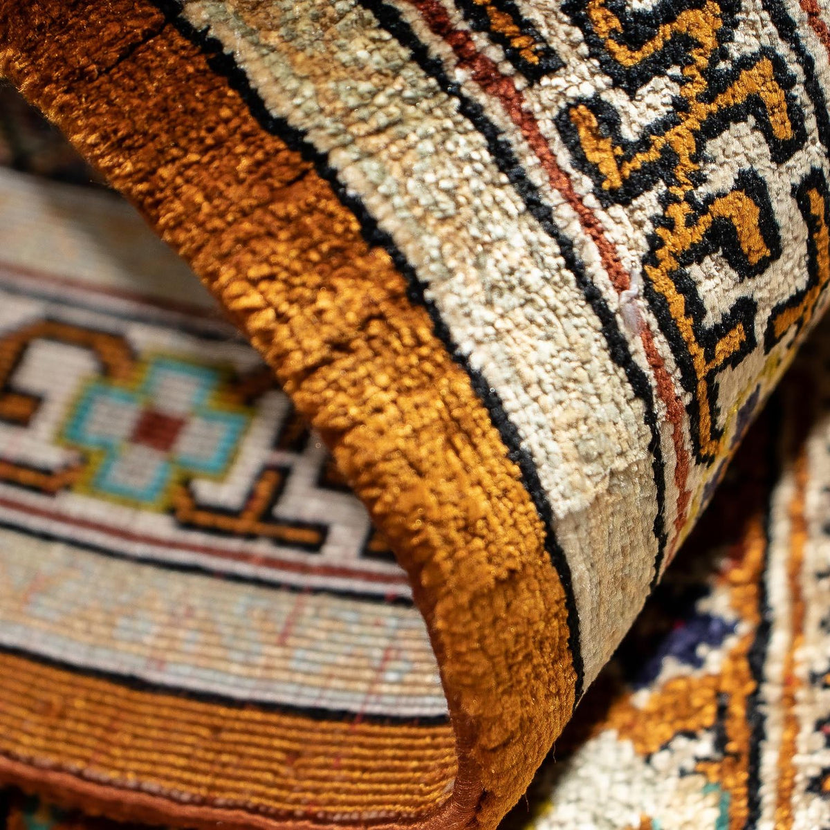 Tappeto Persero - Ghom - 65 x 53 cm - multicolore