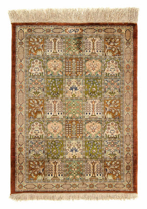 Tappeto Persero - Ghom - 75 x 56 cm - multicolore