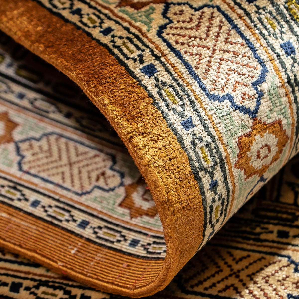 Tappeto Persero - Ghom - 71 x 57 cm - multicolore