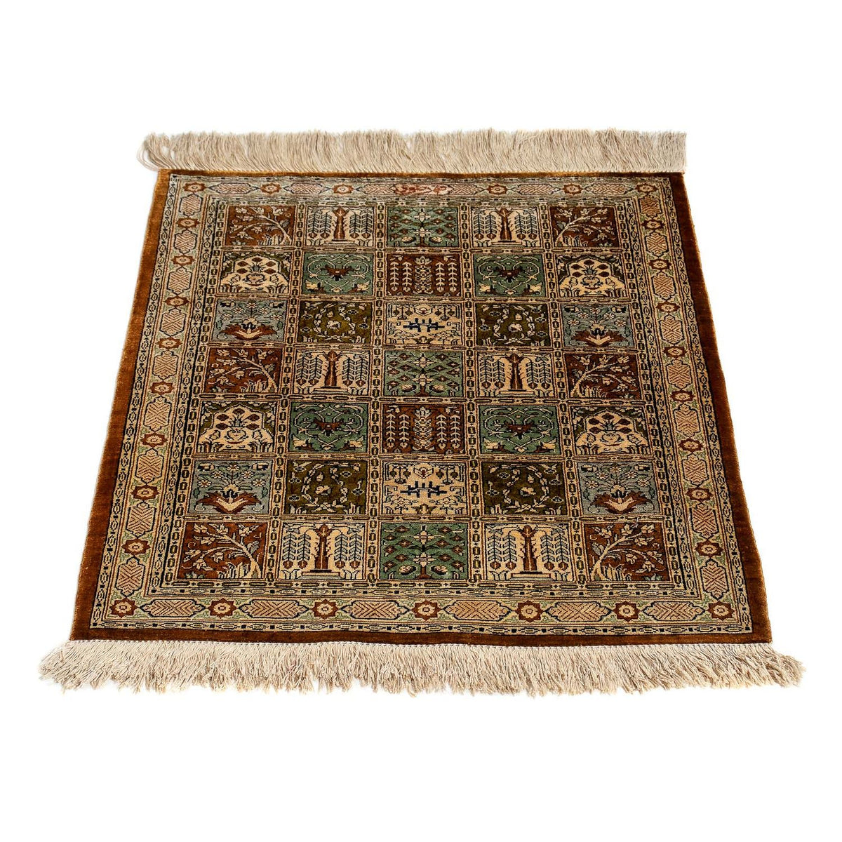 Tappeto Persero - Ghom - 71 x 57 cm - multicolore