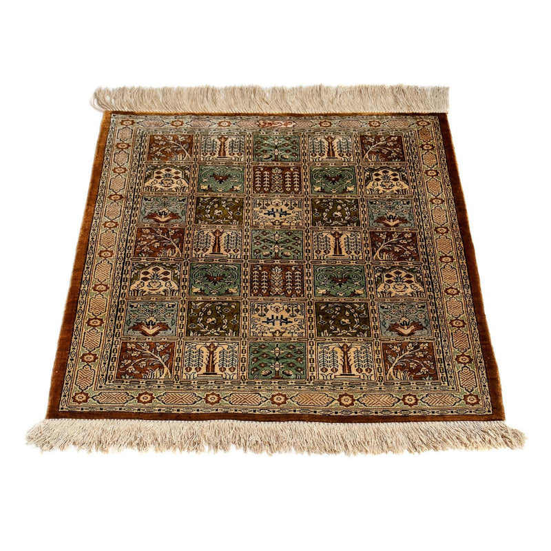 Tappeto Persero - Ghom - 71 x 57 cm - multicolore