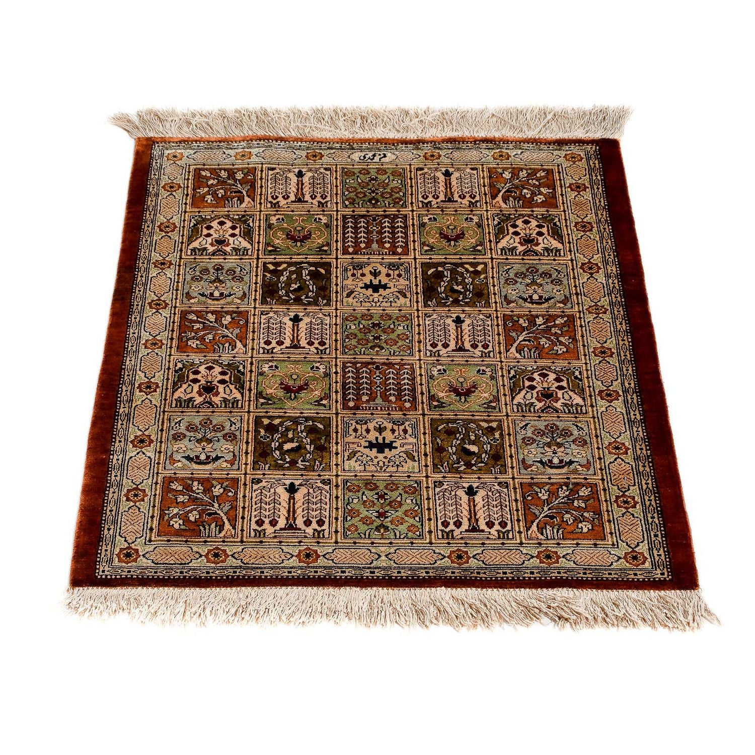 Tappeto Persero - Ghom - 72 x 56 cm - multicolore