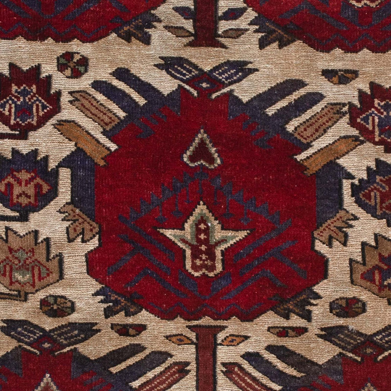 Tappeto Belutsch quadrato  - 137 x 130 cm - marrone chiaro
