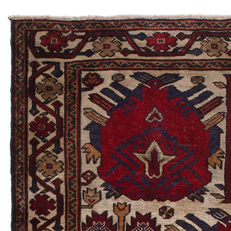 Tappeto Belutsch quadrato  - 137 x 130 cm - marrone chiaro