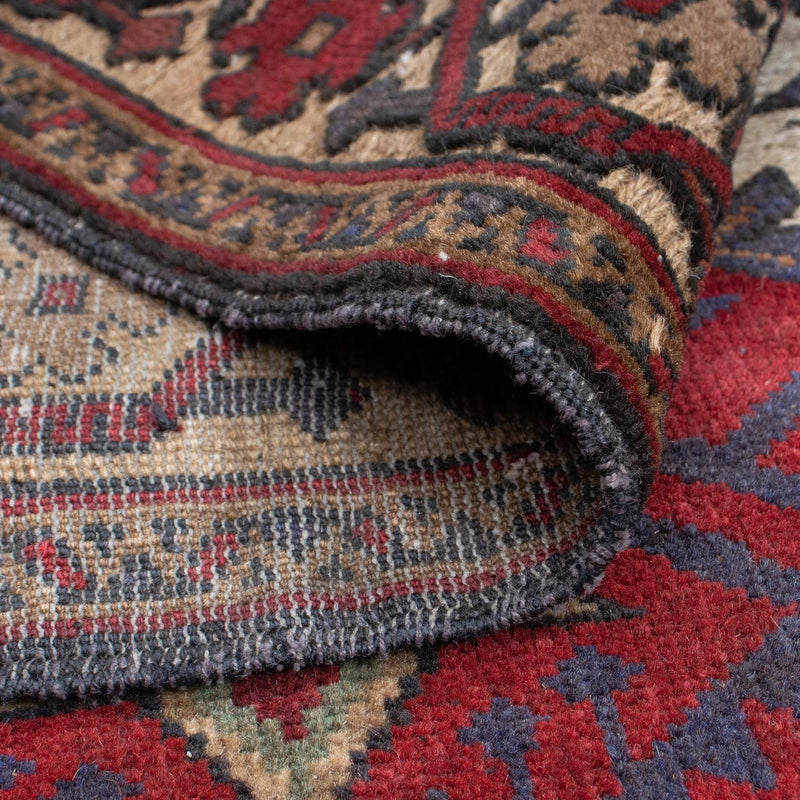 Tappeto Belutsch quadrato  - 137 x 130 cm - marrone chiaro