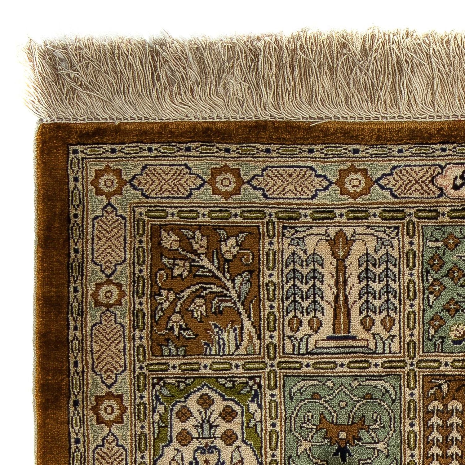 Tappeto Persero - Ghom - 77 x 58 cm - multicolore