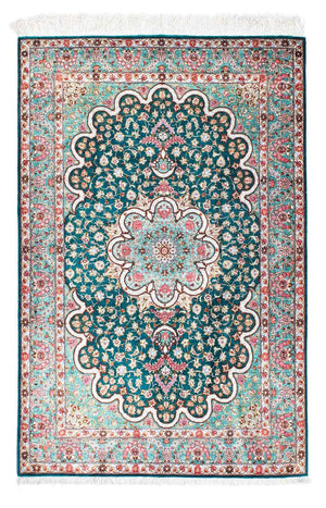Tappeto Persero - Ghom - 152 x 100 cm - verde