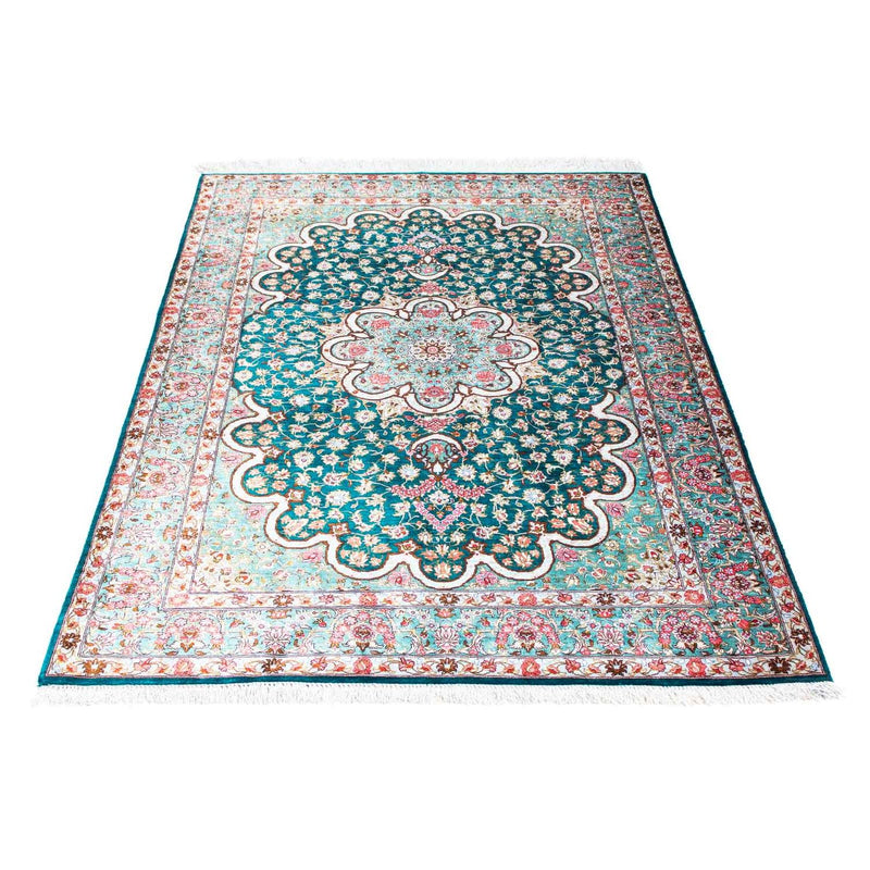 Tappeto Persero - Ghom - 152 x 100 cm - verde
