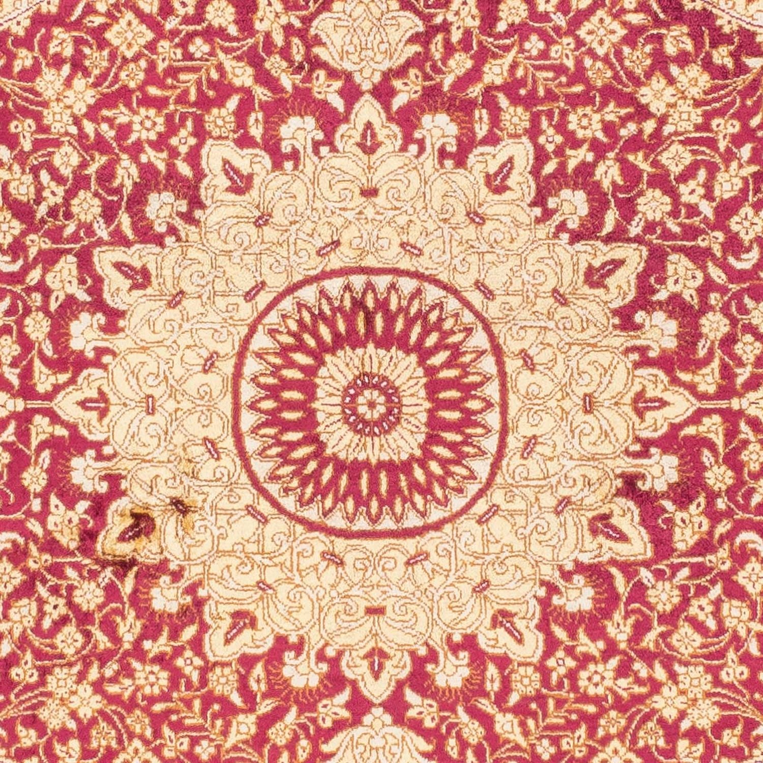 Tappeto Persero - Ghom - 143 x 95 cm - rosso scuro