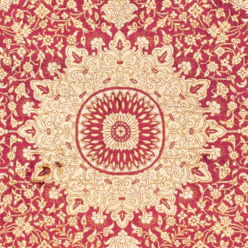 Tappeto Persero - Ghom - 143 x 95 cm - rosso scuro
