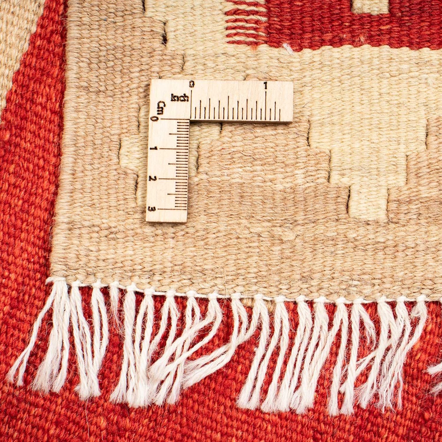 Tappeto Kelim - Orientale - 256 x 173 cm - beige