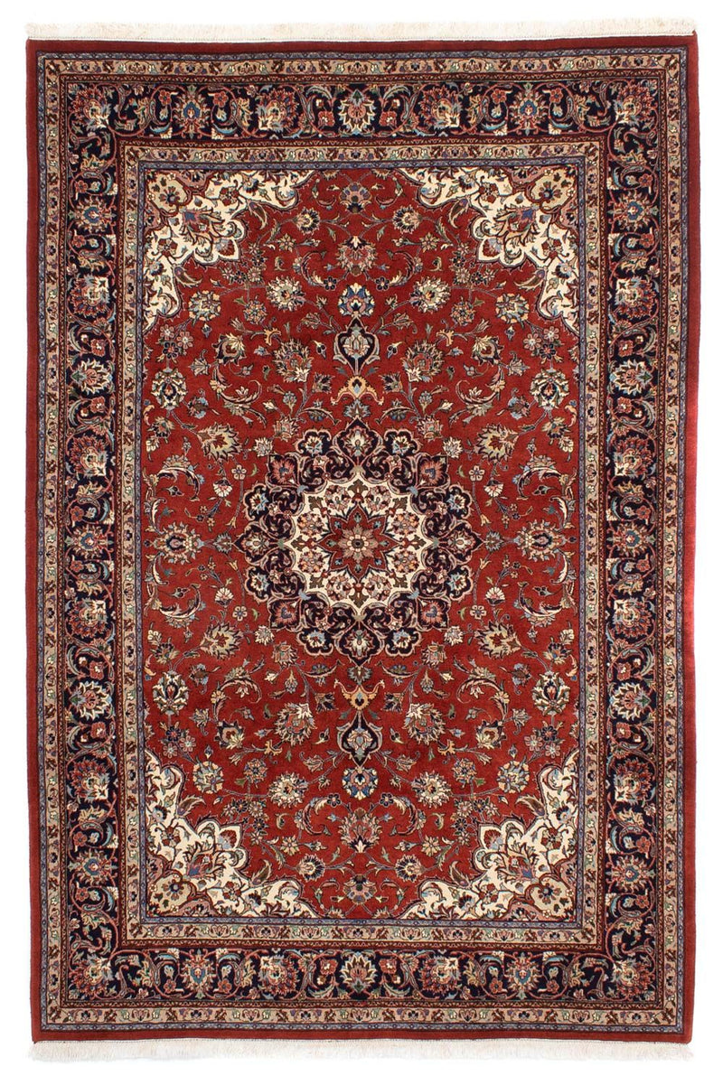 Tappeto Persero - Keshan - 291 x 196 cm - rosso scuro