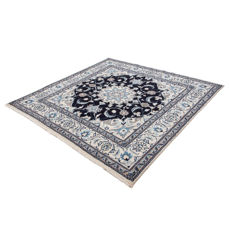 Tappeto Persero - Nain quadrato  - 194 x 192 cm - blu scuro