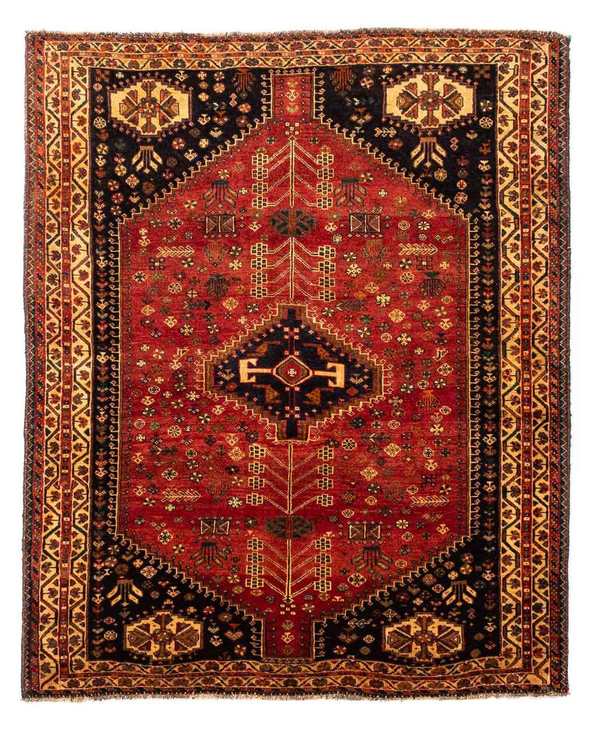 Tappeto Persero - Nomade - 225 x 173 cm - rosso scuro