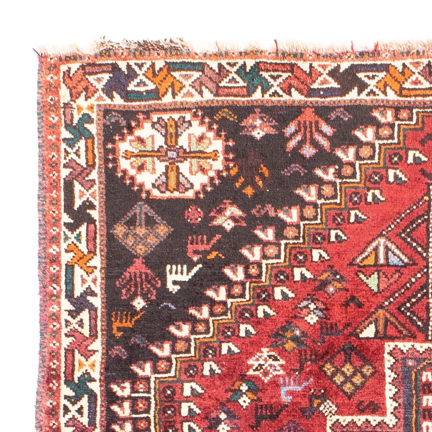 Tappeto Persero - Nomade - 163 x 112 cm - rosso scuro