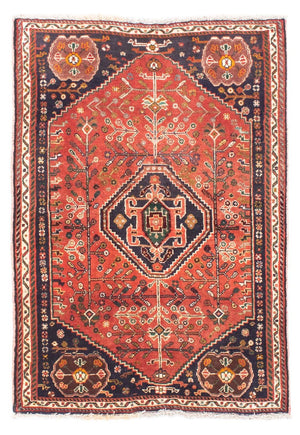 Tappeto Persero - Nomade - 136 x 92 cm - rosso scuro