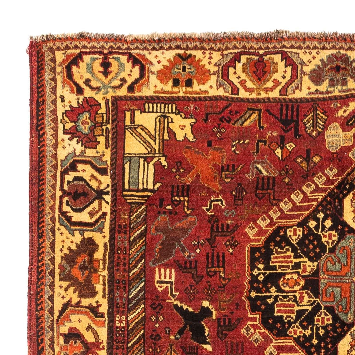 Tappeto Persero - Nomade - 258 x 170 cm - rosso scuro