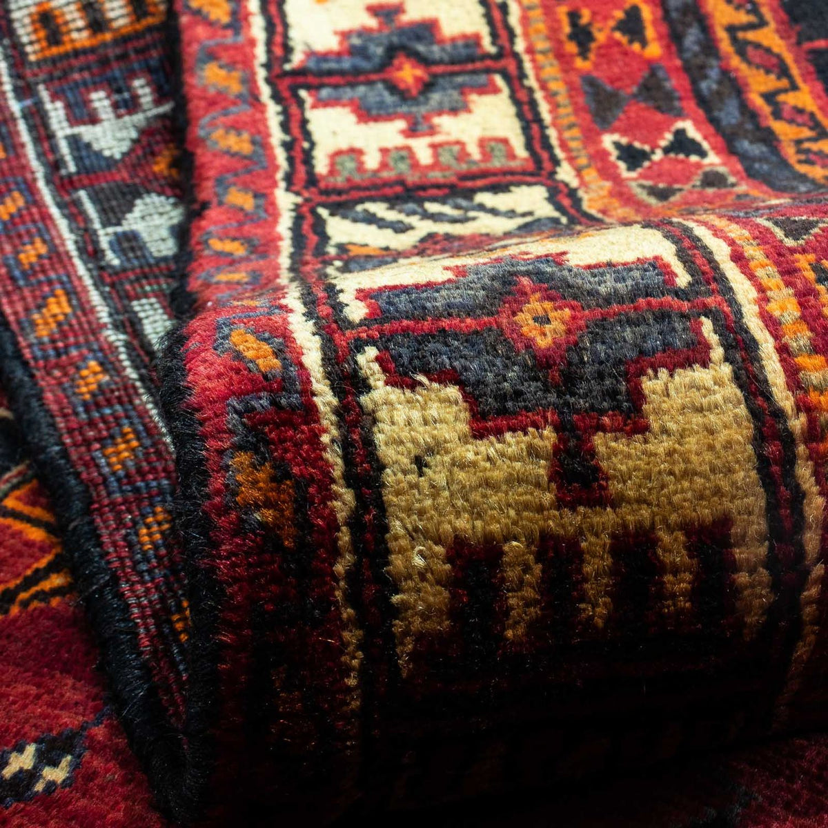 Tappeto Persero - Nomade - 257 x 157 cm - rosso scuro