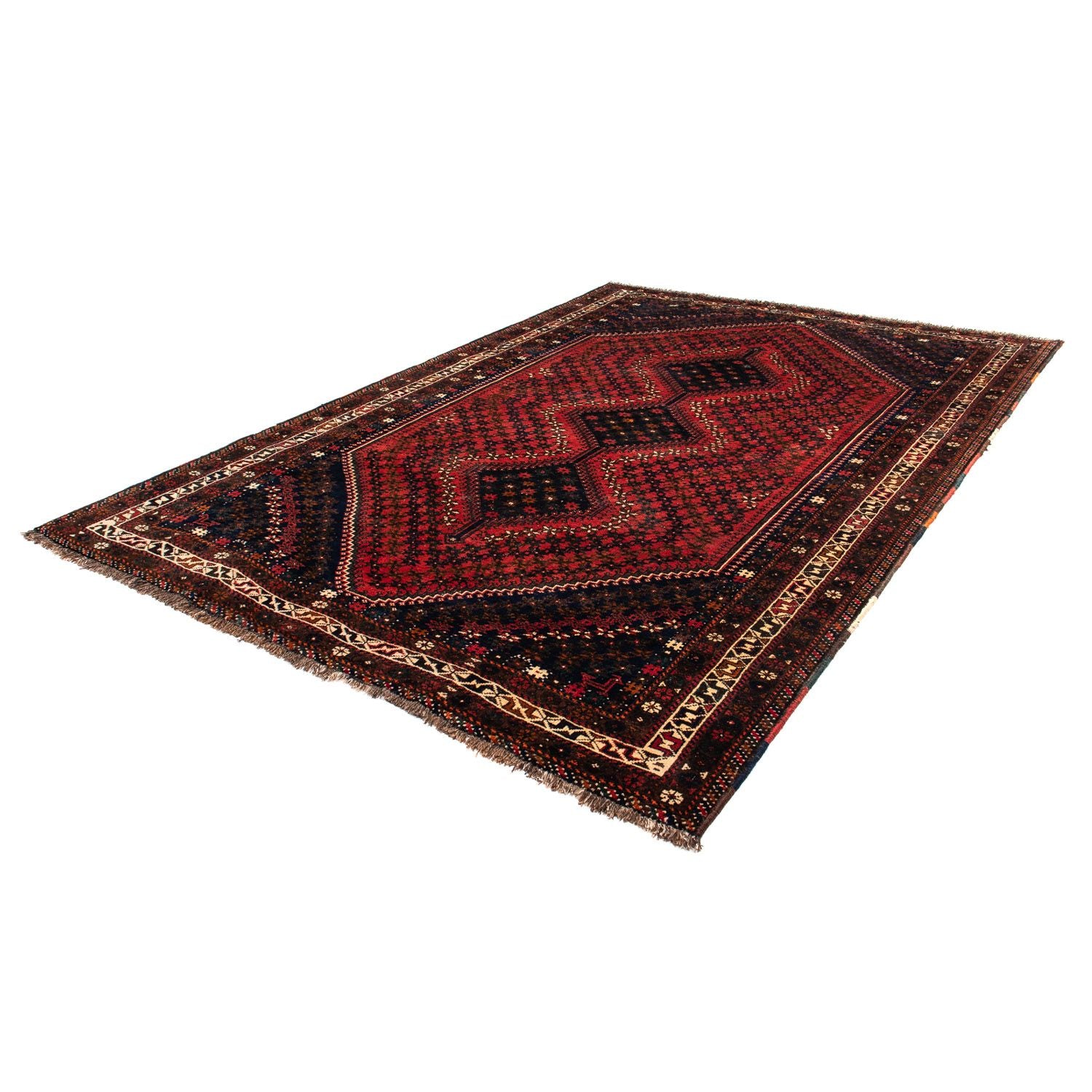 Tappeto Persero - Nomade - 291 x 206 cm - rosso scuro