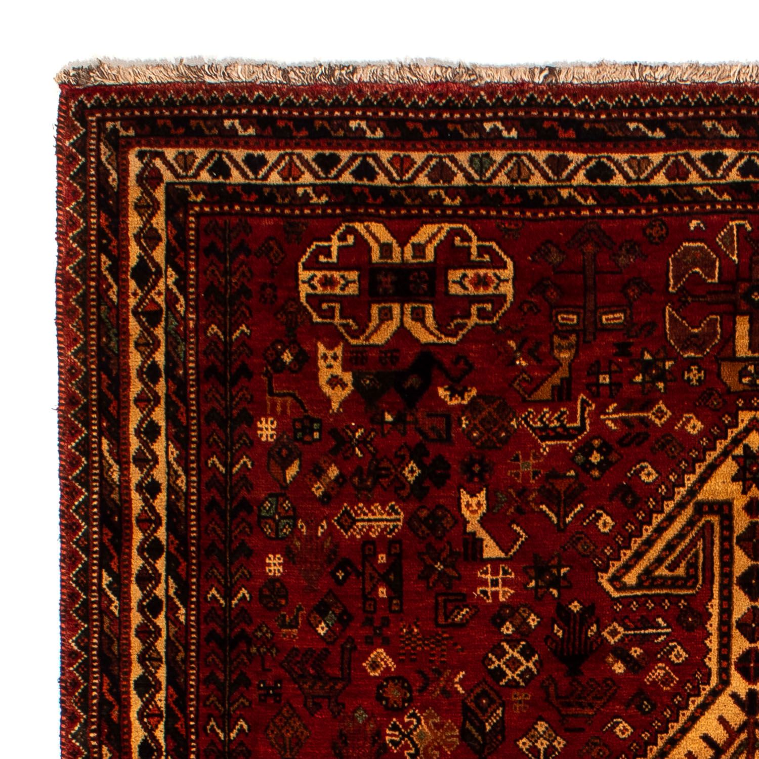 Tappeto Persero - Nomade - 298 x 178 cm - rosso scuro