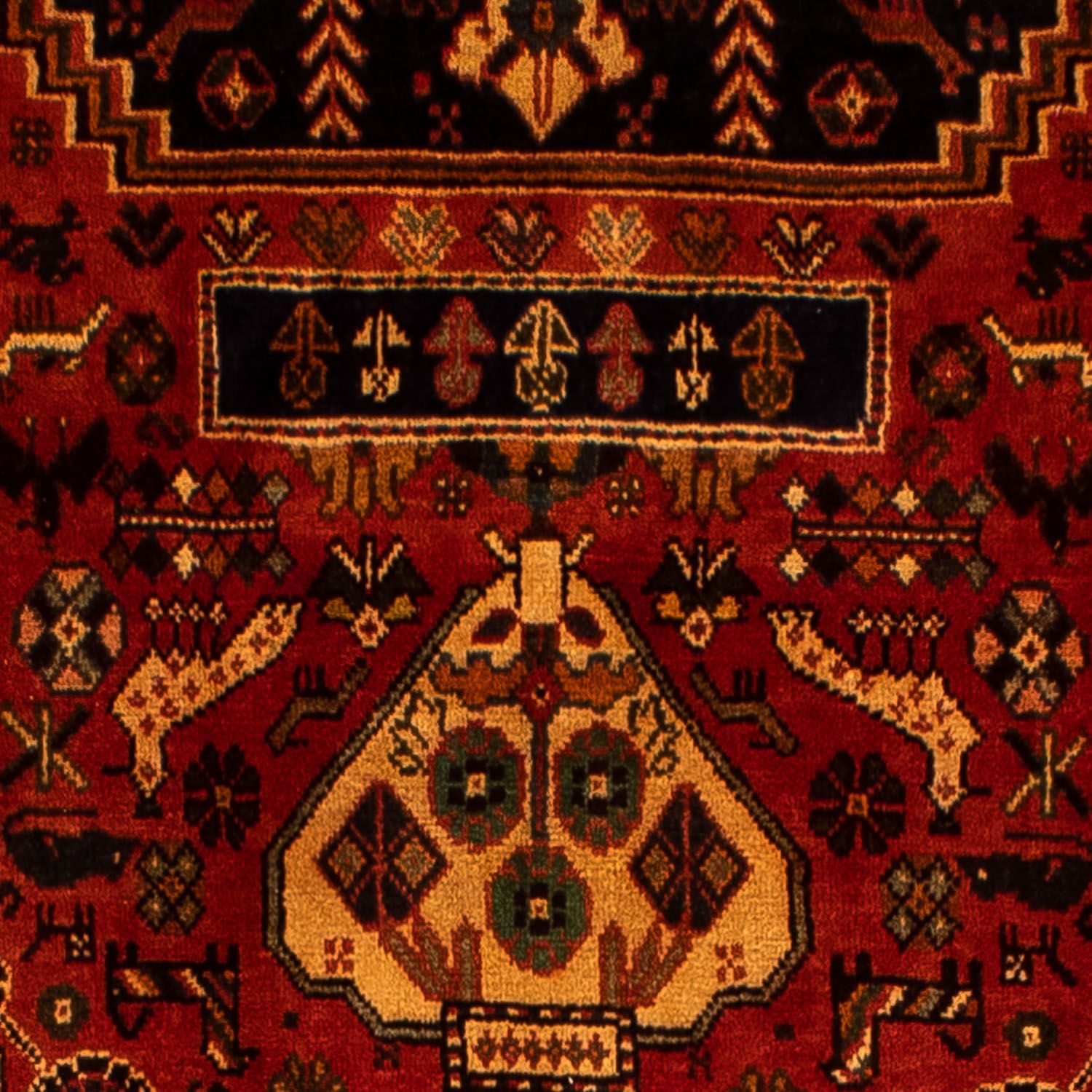 Tappeto Persero - Nomade - 304 x 204 cm - rosso scuro
