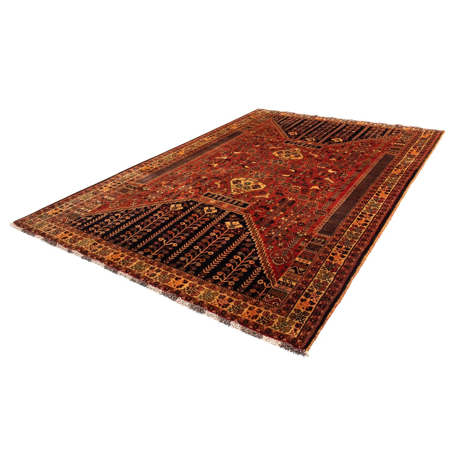 Tappeto Persero - Nomade - 304 x 204 cm - rosso scuro