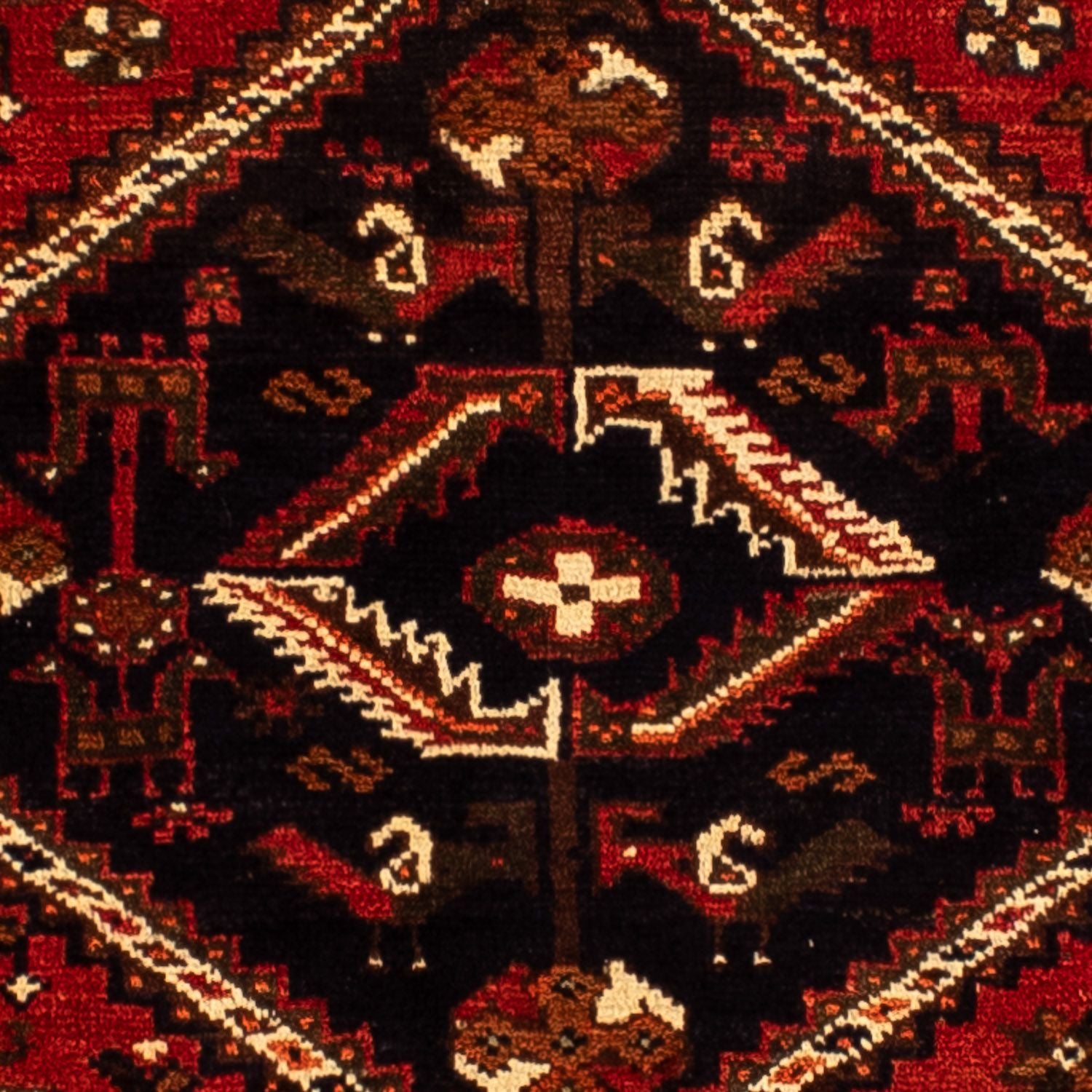 Tappeto Persero - Nomade - 295 x 213 cm - rosso scuro