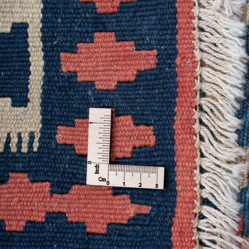 Tappeto Kelim - Orientale - 189 x 119 cm - blu
