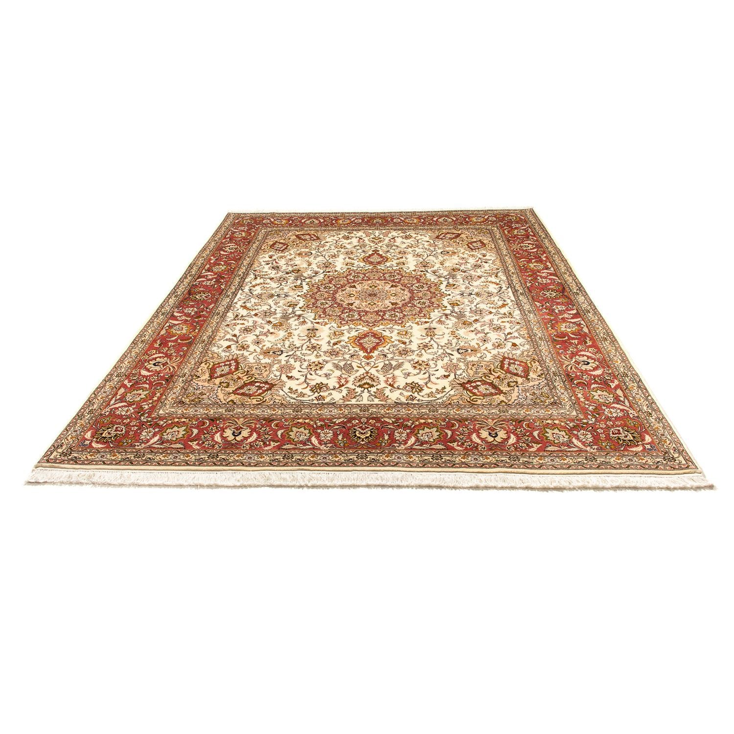 Tappeto Persero - Tabriz - Reale - 250 x 198 cm - beige