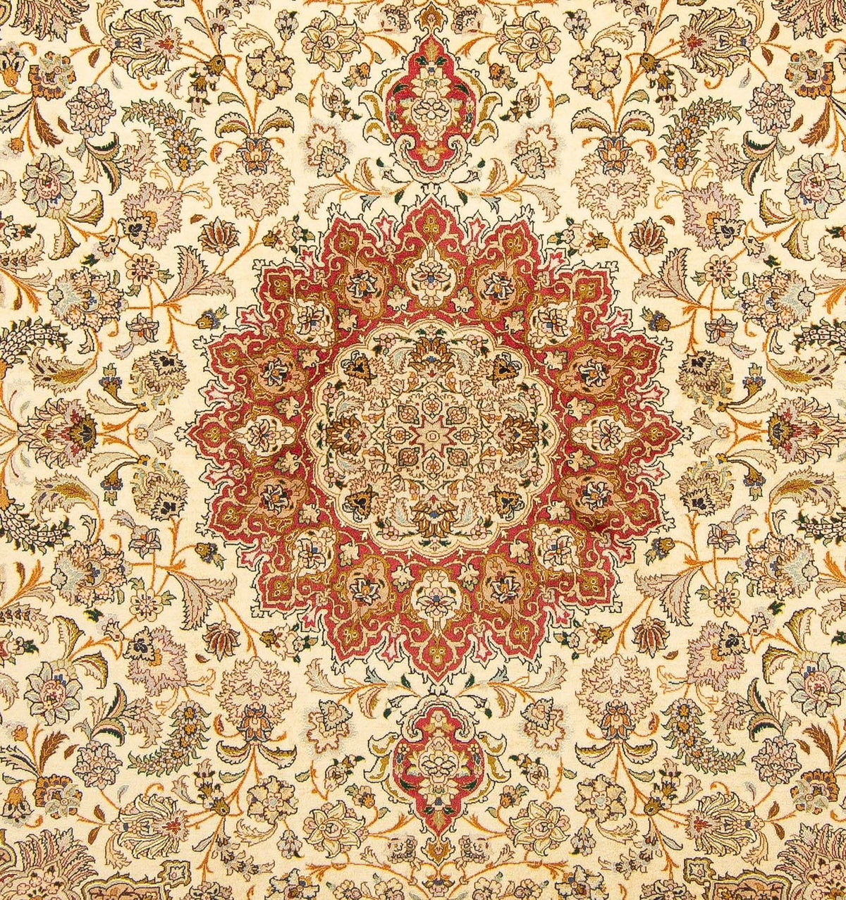 Tappeto Persero - Tabriz - Reale - 251 x 204 cm - beige