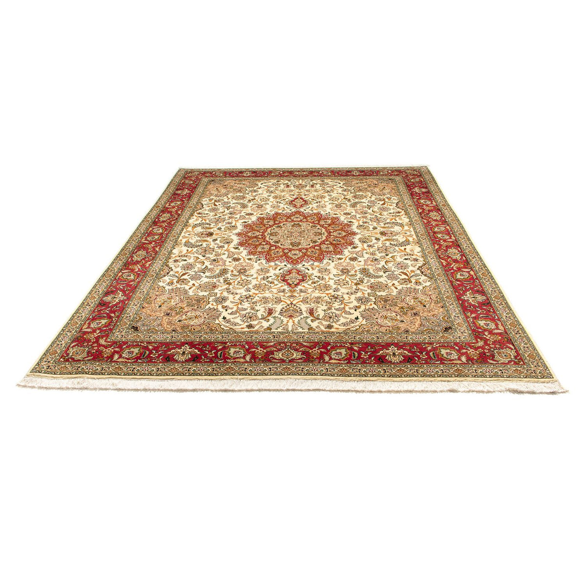 Tappeto Persero - Tabriz - Reale - 251 x 204 cm - beige