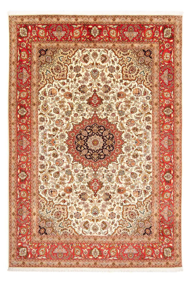 Tappeto Persero - Tabriz - Reale - 296 x 204 cm - rosso