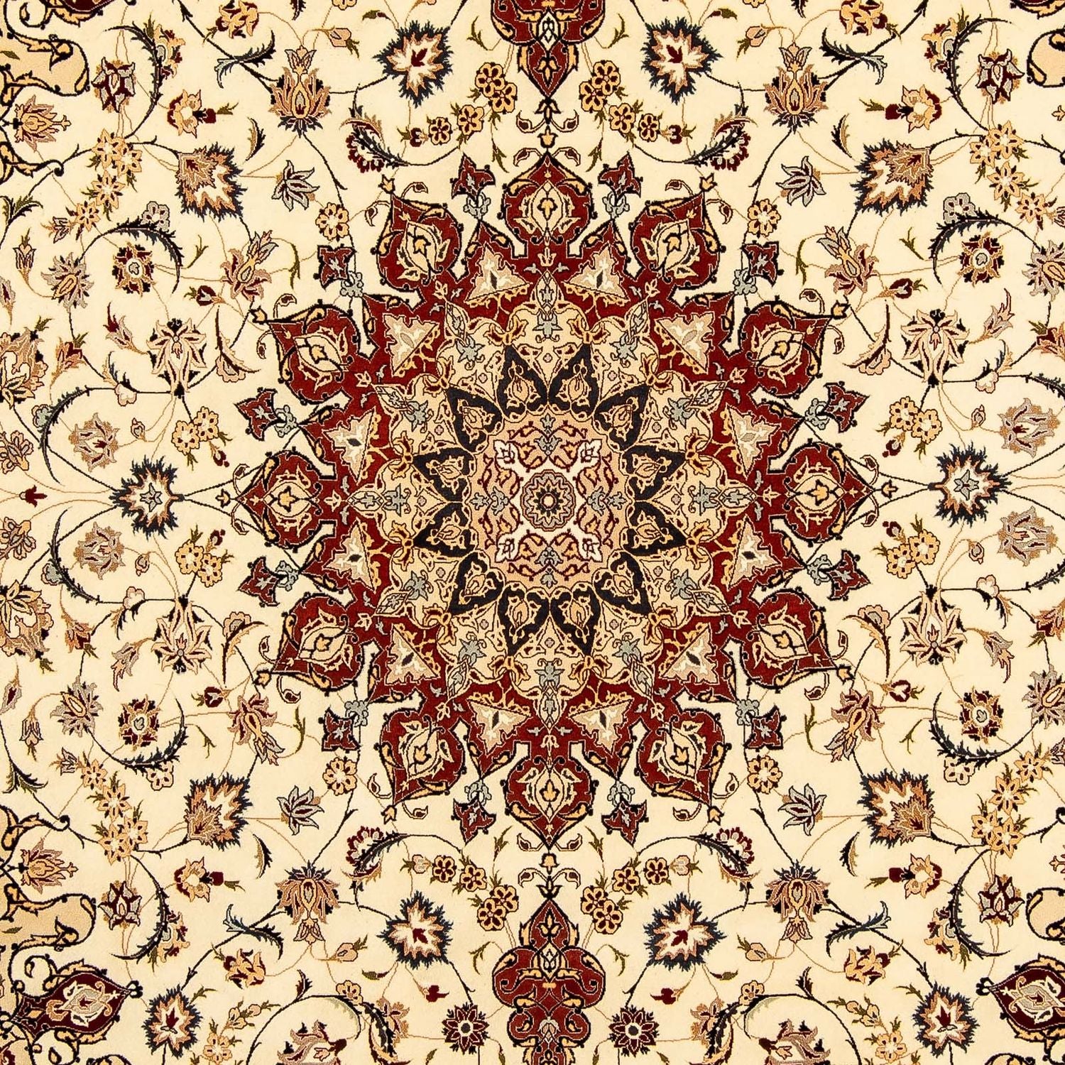 Tappeto Persero - Tabriz - Reale - 372 x 251 cm - beige
