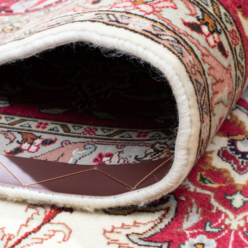 Tappeto Tabriz - 50 Raj 250x300cm - Tappeto persiano - rosso