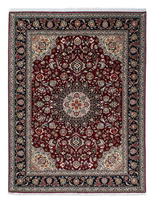Tappeto Persero - Tabriz - Reale - 196 x 155 cm - rosso scuro